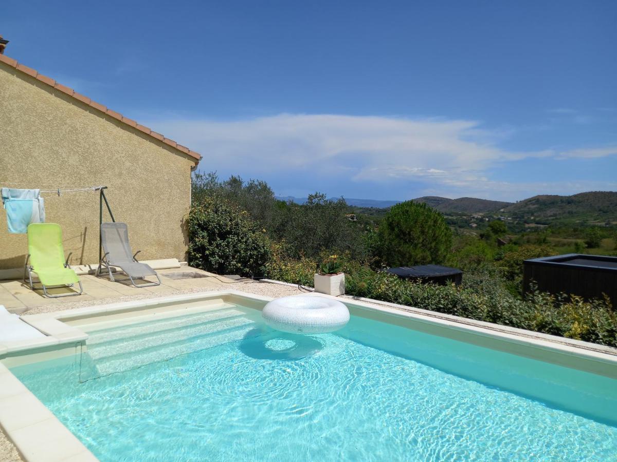 "Plus Belle L'Ardeche" Studio De Jardin Et Piscine Vinezac Dış mekan fotoğraf
