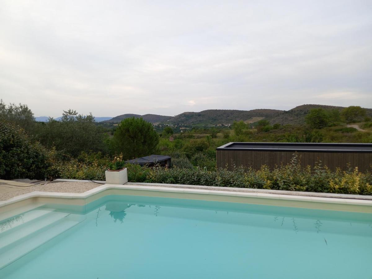 "Plus Belle L'Ardeche" Studio De Jardin Et Piscine Vinezac Dış mekan fotoğraf